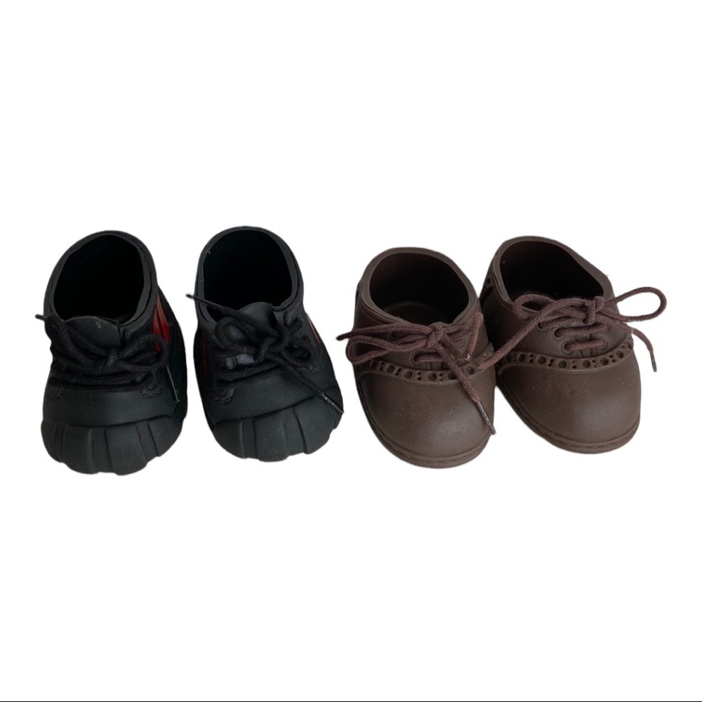 American Girl Doll Dress Shoes and Boots 2 PC Set